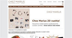 Desktop Screenshot of chezmarius.fi